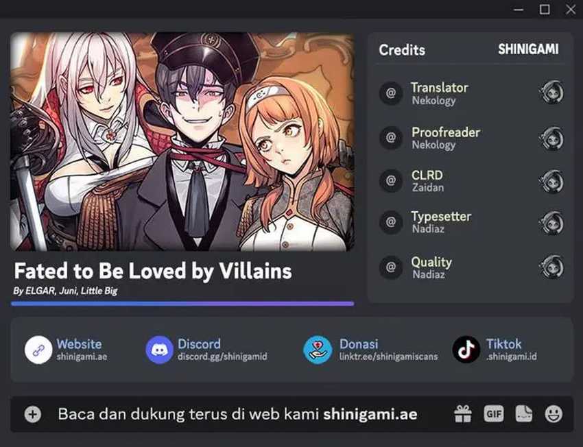 Fated To Be Loved By Villains Chapter 14 Gambar 1