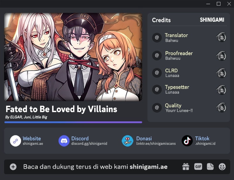 Fated To Be Loved By Villains Chapter 27 Gambar 1