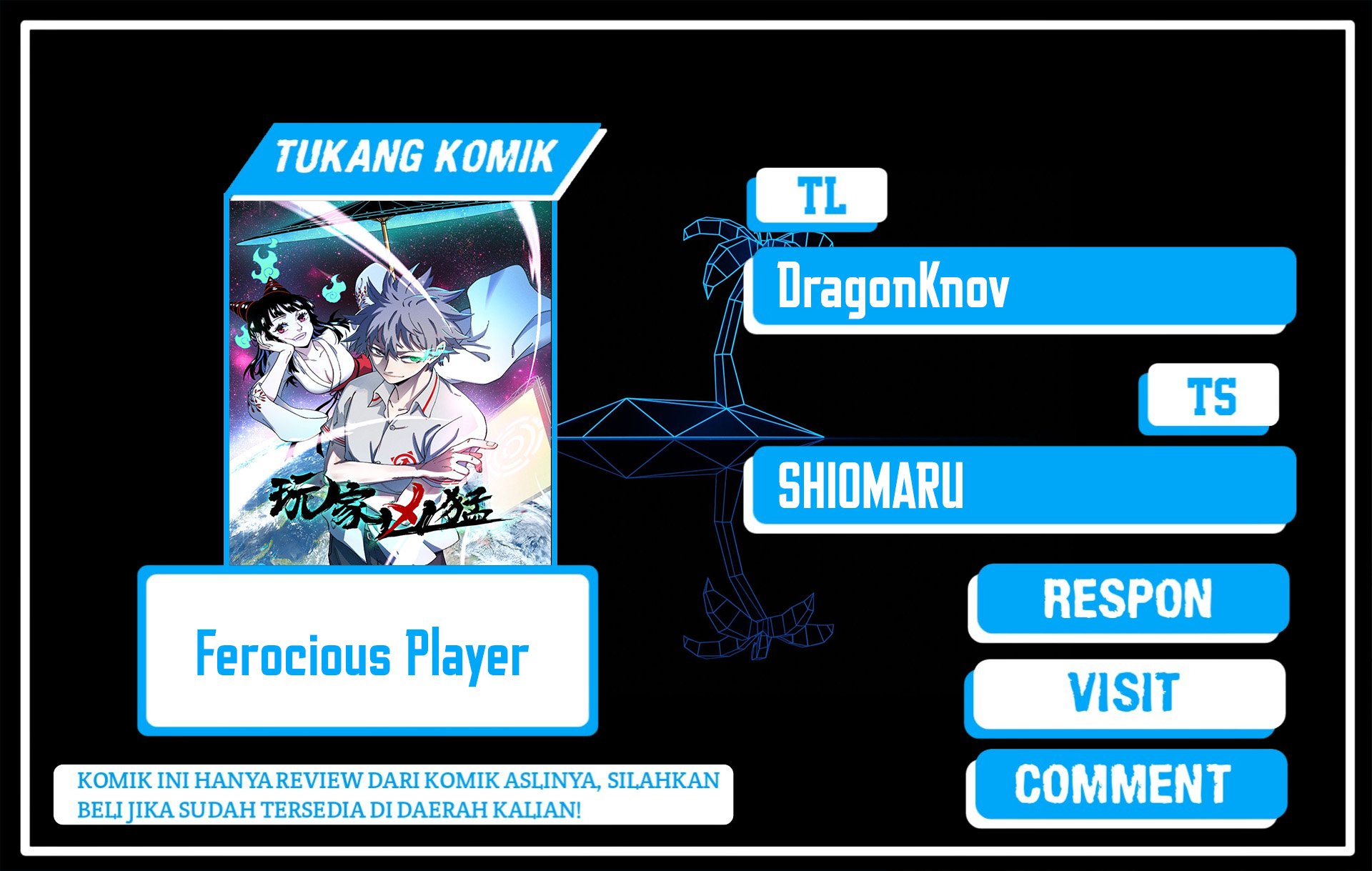 Ferocious Player Chapter 01 Gambar 1