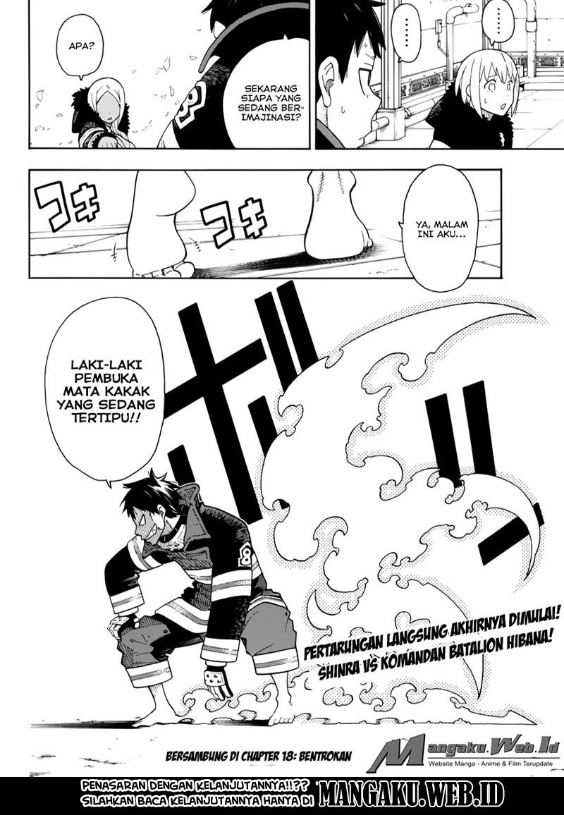 Fire Brigade of Flame (Enen no Shouboutai) Chapter 17 Gambar 18