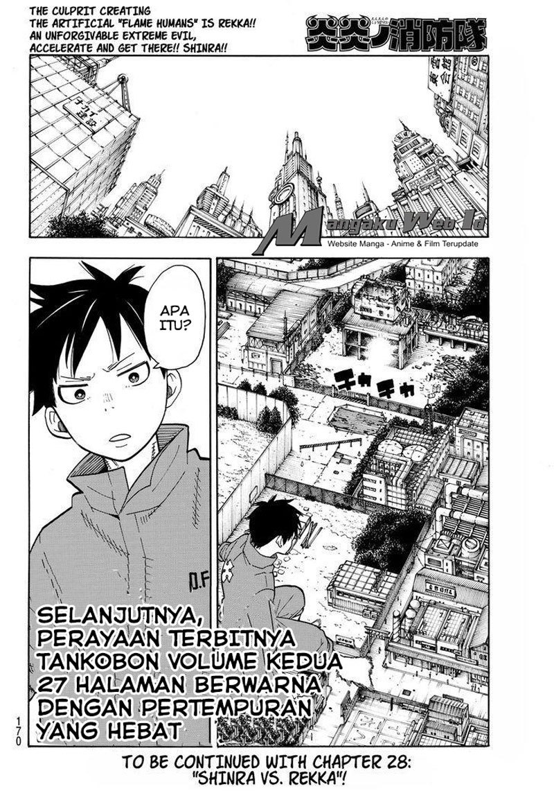 Fire Brigade of Flame (Enen no Shouboutai) Chapter 27 Gambar 18