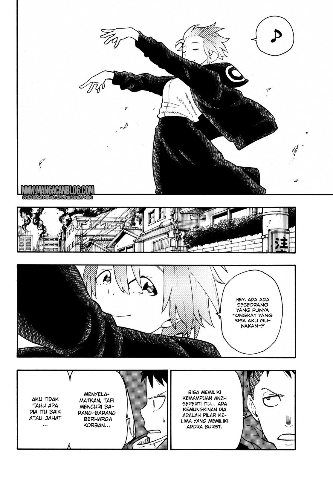Fire Brigade of Flame (Enen no Shouboutai) Chapter 101 Gambar 4
