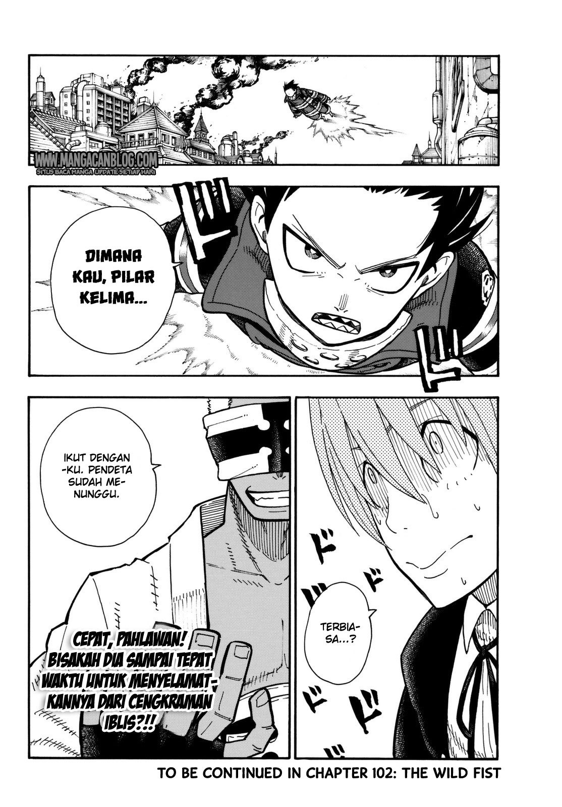 Fire Brigade of Flame (Enen no Shouboutai) Chapter 101 Gambar 19