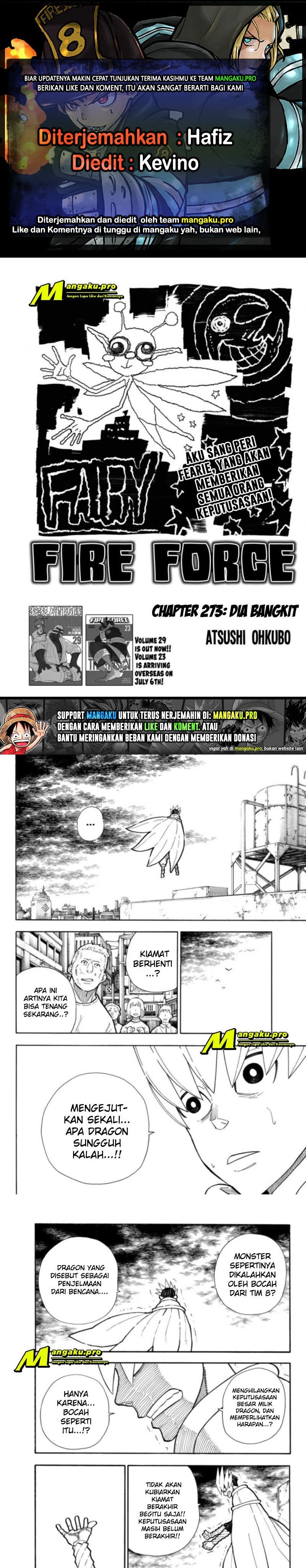 Fire Brigade of Flame (Enen no Shouboutai) Chapter 273 Gambar 1