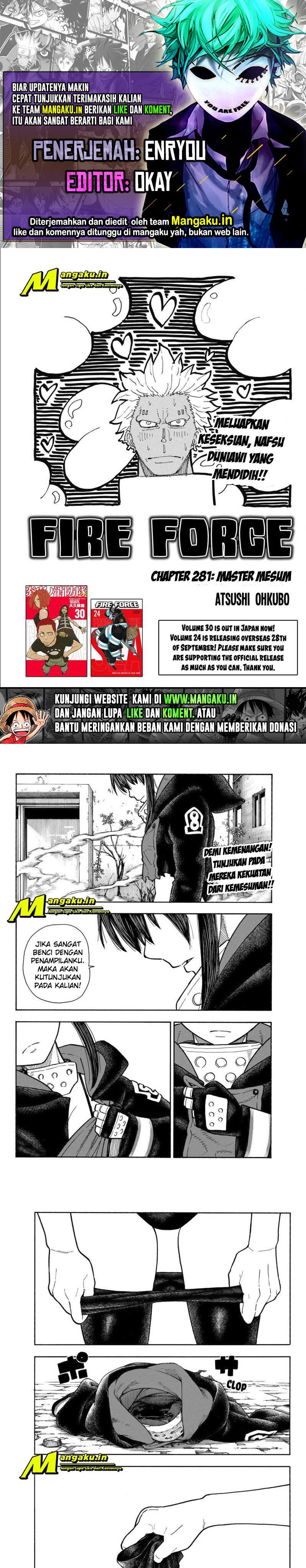 Fire Brigade of Flame (Enen no Shouboutai) Chapter 281 Gambar 1