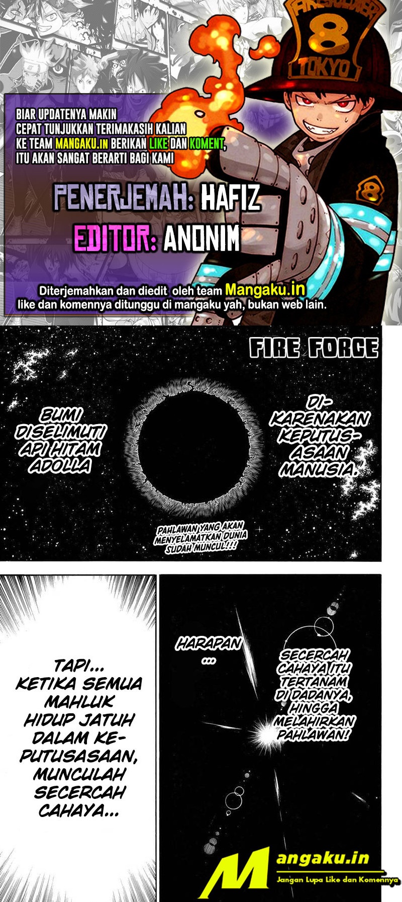 Fire Brigade of Flame (Enen no Shouboutai) Chapter 296 Gambar 1