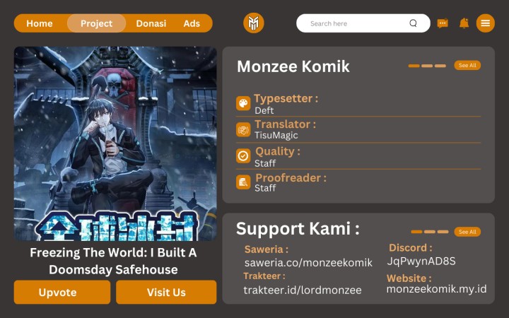 Freezing The World: I Built A Doomsday Safehouse Chapter 345 Gambar 1