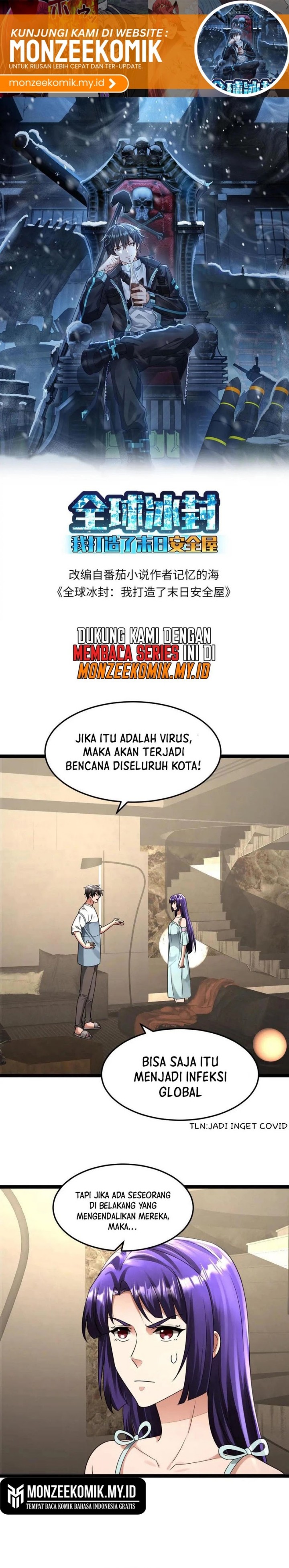 Freezing The World: I Built A Doomsday Safehouse Chapter 346 Gambar 2