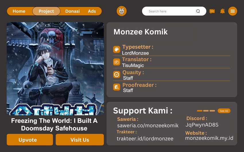 Freezing The World: I Built A Doomsday Safehouse Chapter 361 Gambar 1