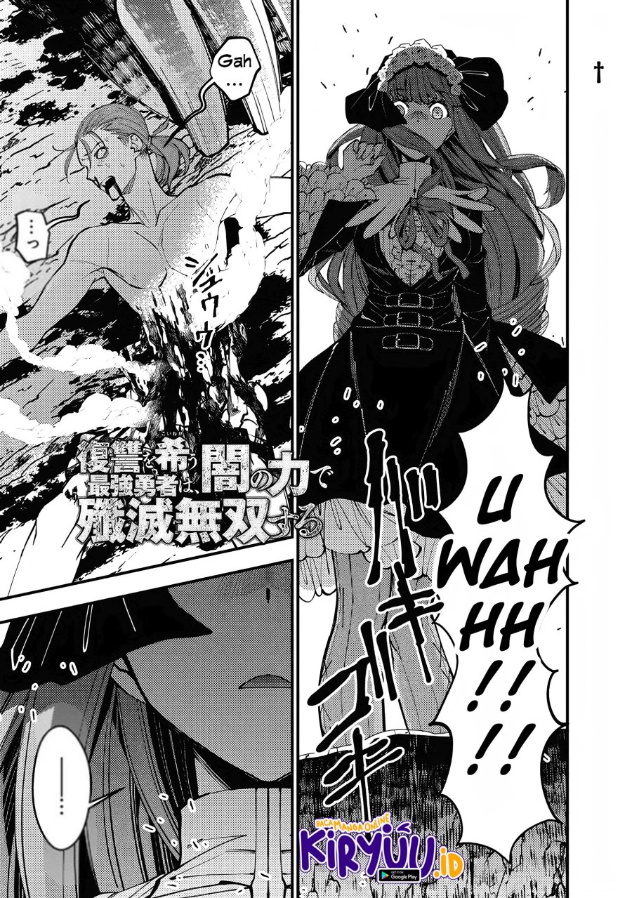 Fukushuu o Koinegau Saikyou Yuusha wa, Yami no Chikara de Senmetsu Musou Suru Chapter 63 Gambar 2