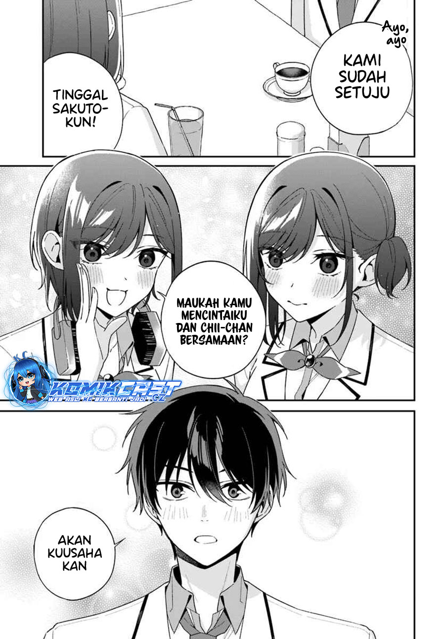 Futago Matomete Kanojo Ni Shinai Chapter 05.3 Gambar 8