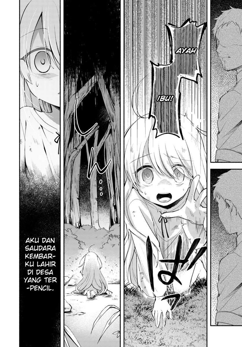 Futago no ane ga miko toshite hikitorarete, watashi wa suterareta kedo tabun watashi ga miko de aru Chapter 01 Gambar 9