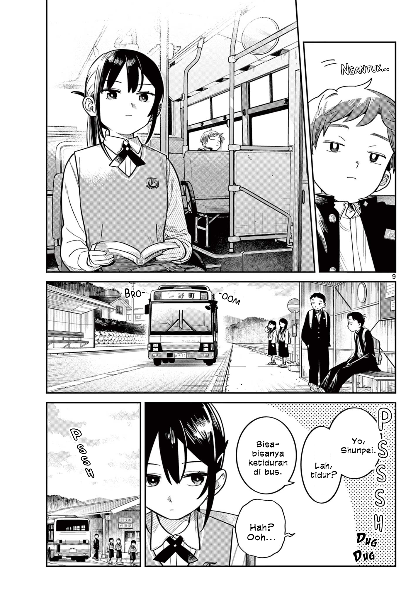 Futari Bus Chapter 01 Gambar 8