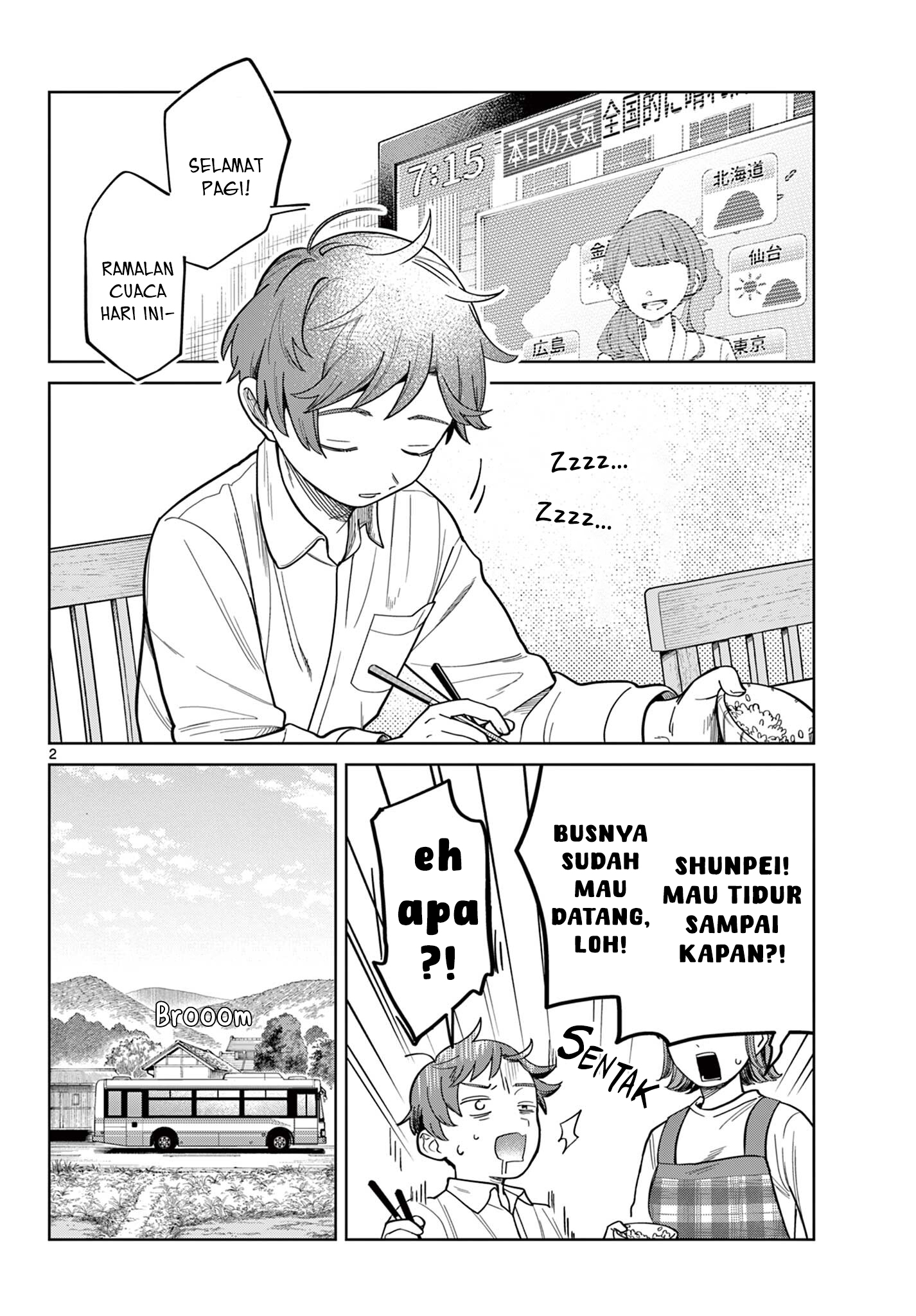 Futari Bus Chapter 02 Gambar 2