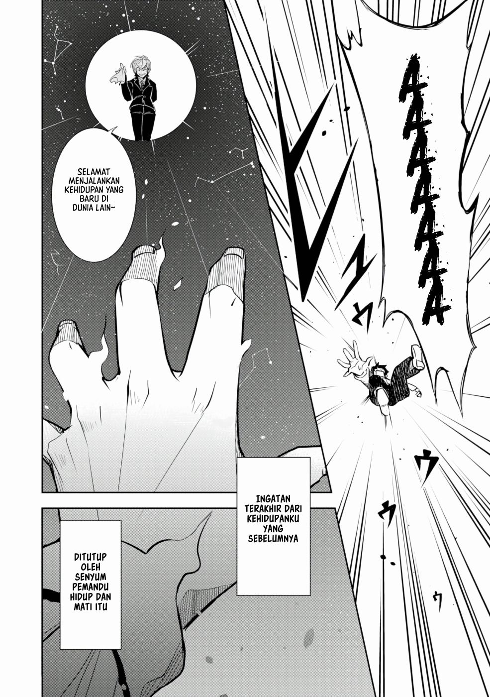 Fuun Kara no Saikyou Otoko (Unluckiness to the Strongest Man) Chapter 01.1 Gambar 9