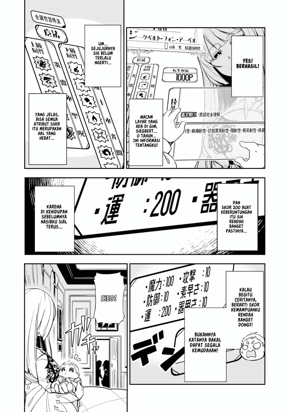 Fuun Kara no Saikyou Otoko (Unluckiness to the Strongest Man) Chapter 01.1 Gambar 13