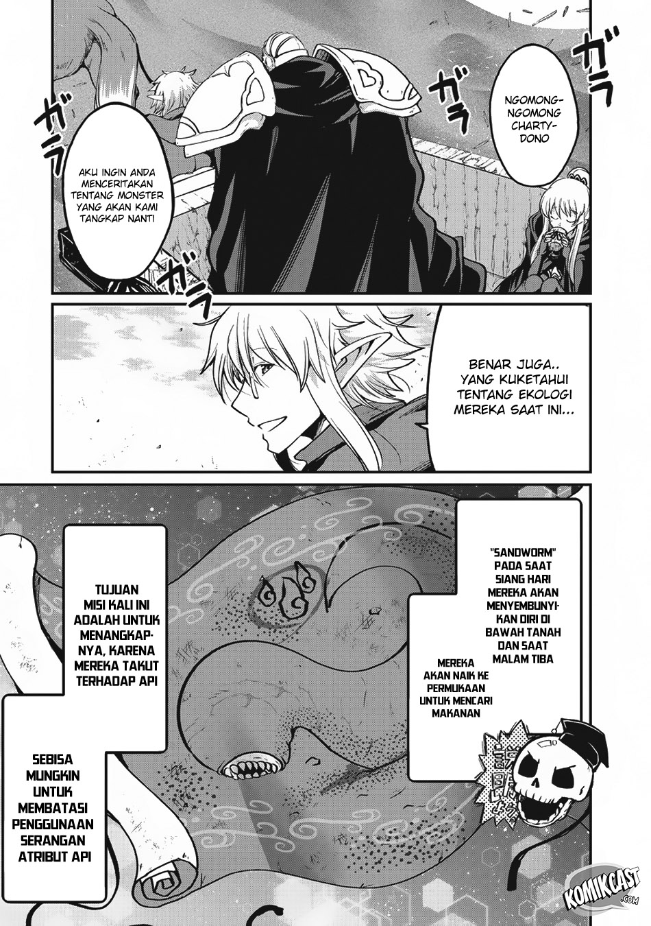 Gaikotsu Kishi-sama, Tadaima Isekai e Odekakechuu Chapter 16 Gambar 8