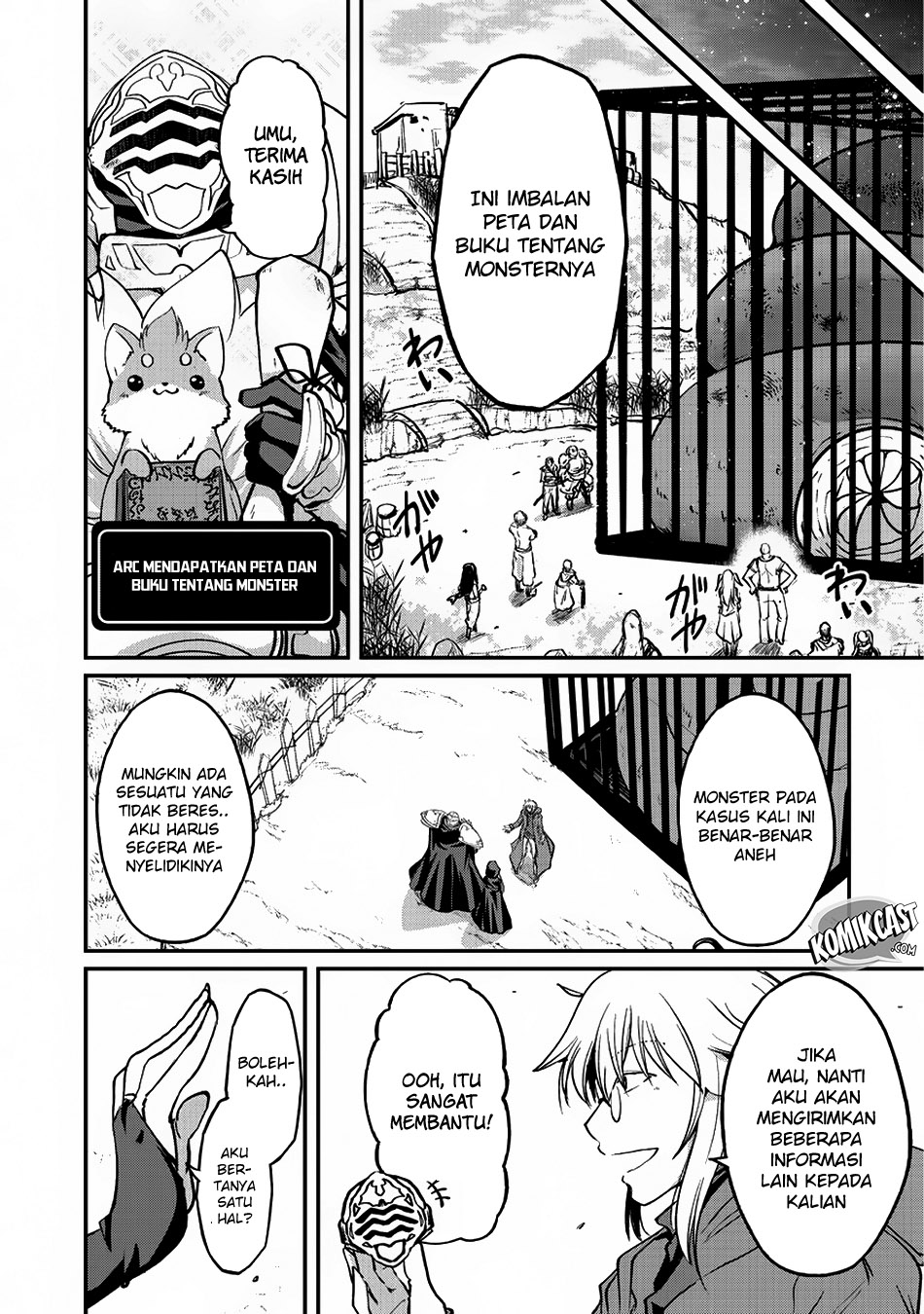 Gaikotsu Kishi-sama, Tadaima Isekai e Odekakechuu Chapter 16 Gambar 21