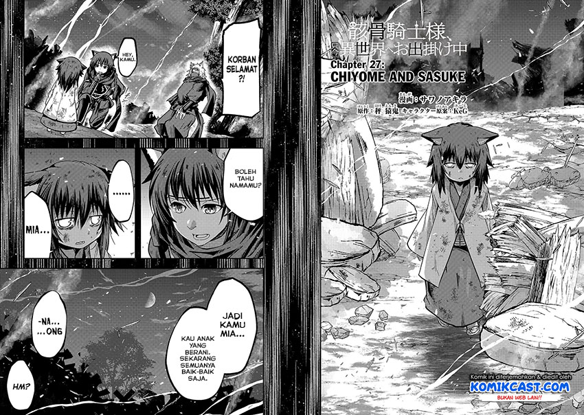 Gaikotsu Kishi-sama, Tadaima Isekai e Odekakechuu Chapter 27 Gambar 3