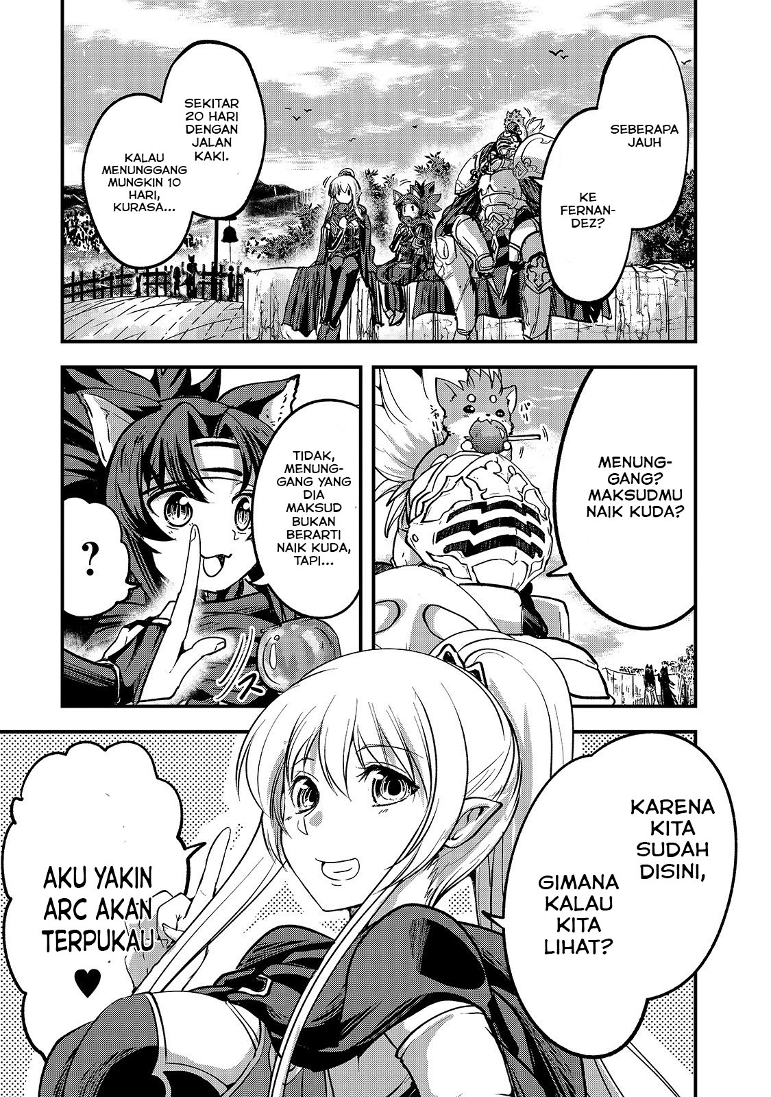 Gaikotsu Kishi-sama, Tadaima Isekai e Odekakechuu Chapter 27 Gambar 19