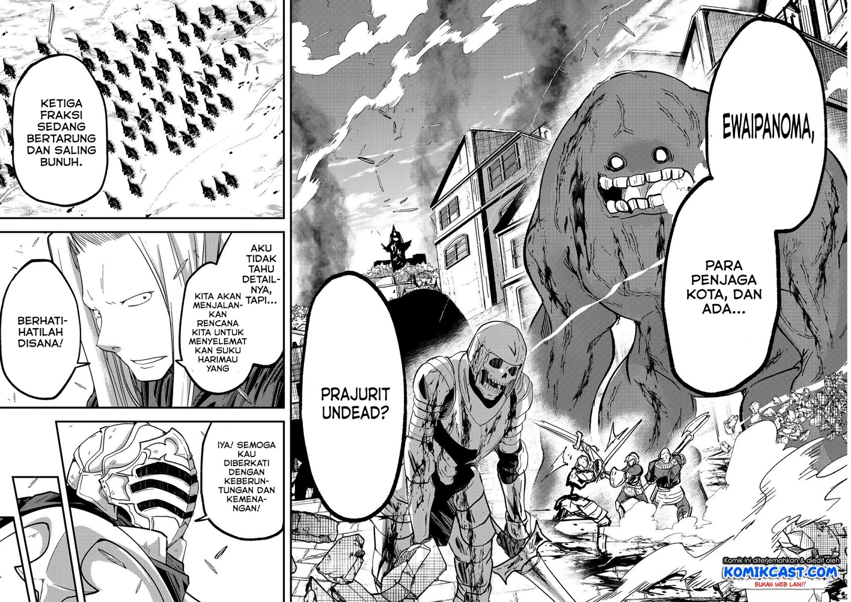 Gaikotsu Kishi-sama, Tadaima Isekai e Odekakechuu Chapter 30 Gambar 19