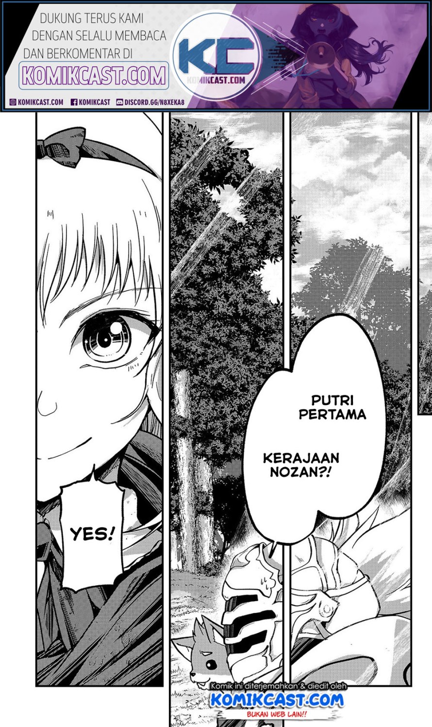 Gaikotsu Kishi-sama, Tadaima Isekai e Odekakechuu Chapter 37 Gambar 31