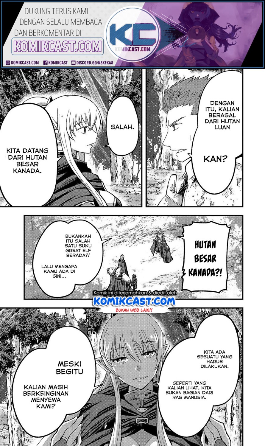 Gaikotsu Kishi-sama, Tadaima Isekai e Odekakechuu Chapter 37 Gambar 36