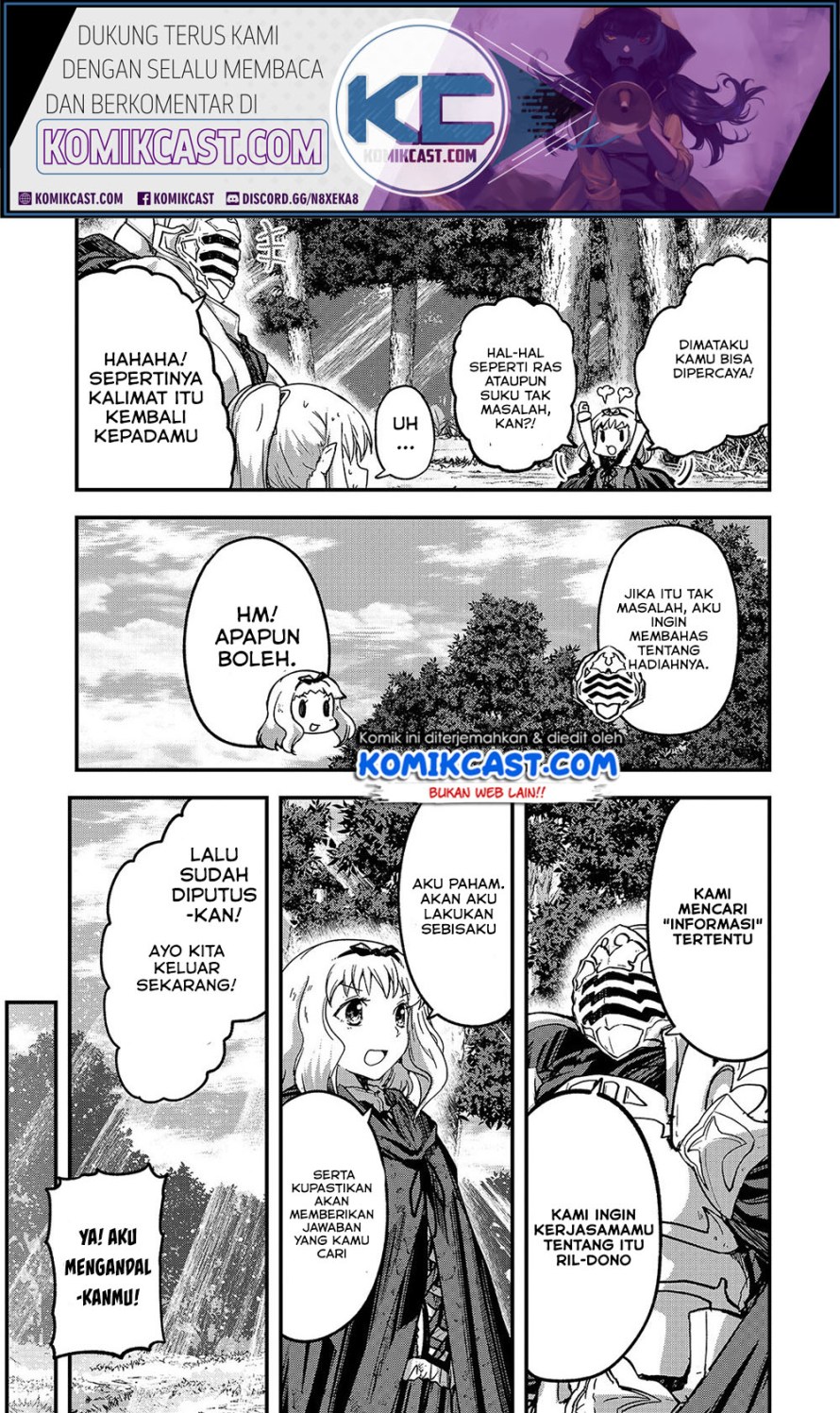 Gaikotsu Kishi-sama, Tadaima Isekai e Odekakechuu Chapter 37 Gambar 38