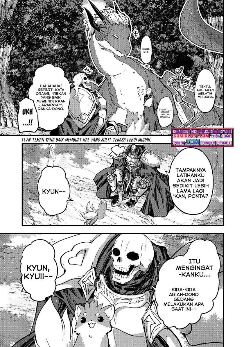 Gaikotsu Kishi-sama, Tadaima Isekai e Odekakechuu Chapter 47.2 Gambar 18