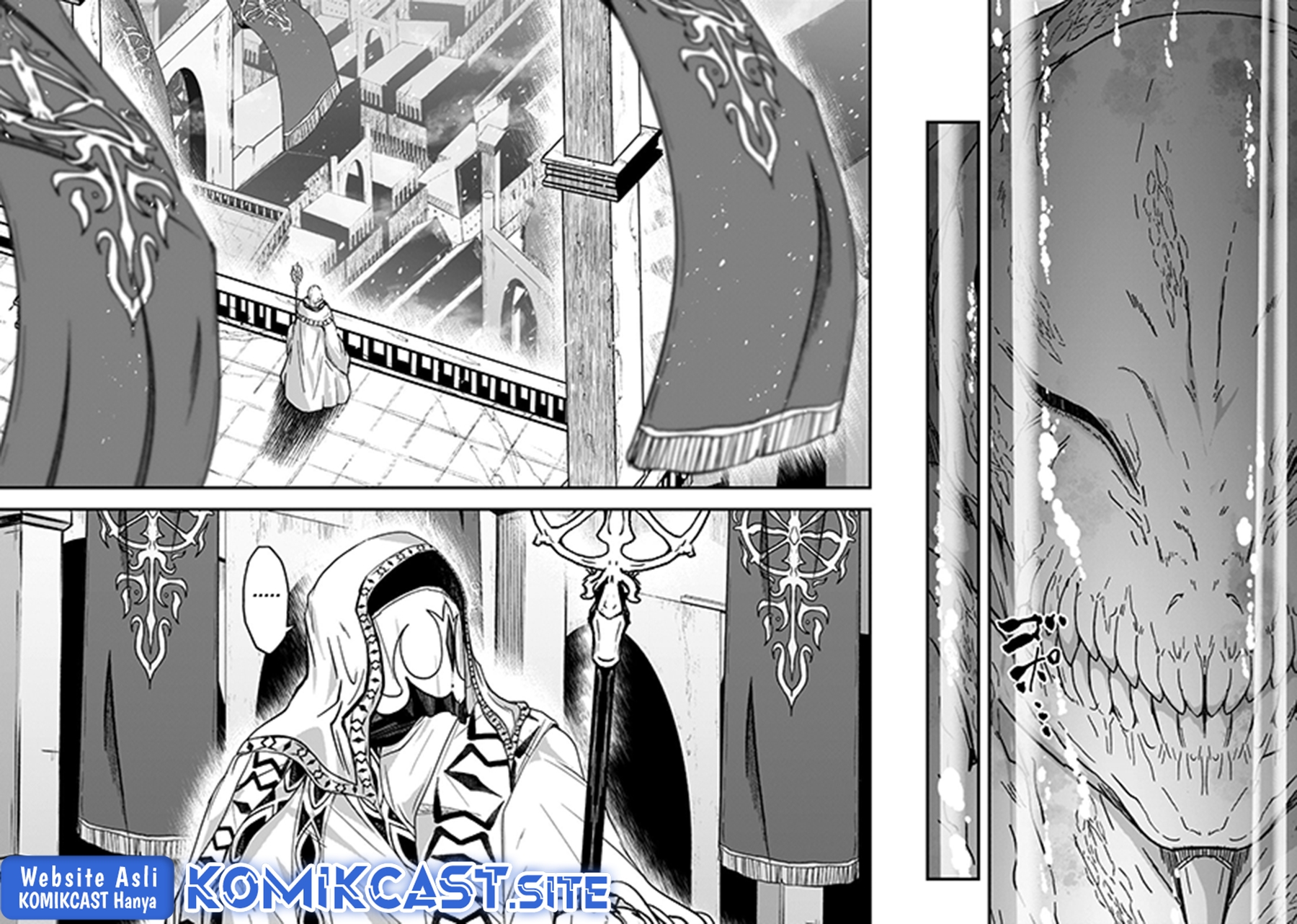 Gaikotsu Kishi-sama, Tadaima Isekai e Odekakechuu Chapter 56.1 Gambar 4