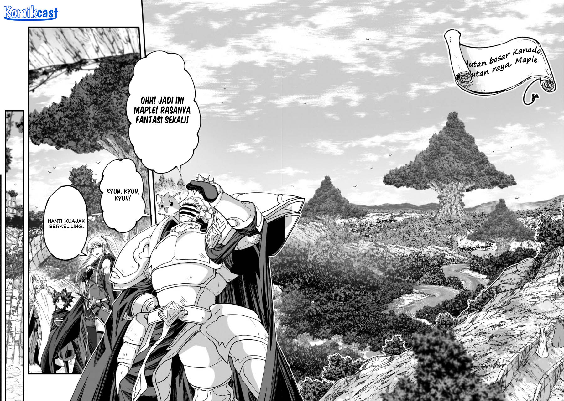 Gaikotsu Kishi-sama, Tadaima Isekai e Odekakechuu Chapter 62 Gambar 13