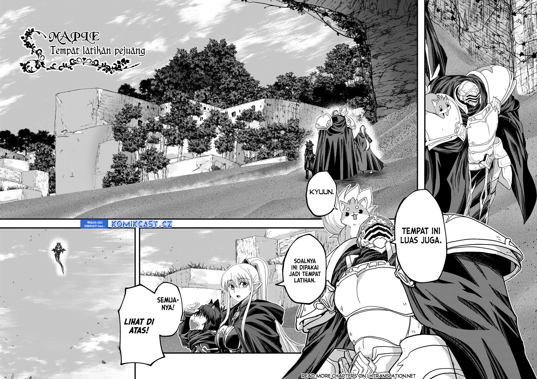 Gaikotsu Kishi-sama, Tadaima Isekai e Odekakechuu Chapter 63 Gambar 11