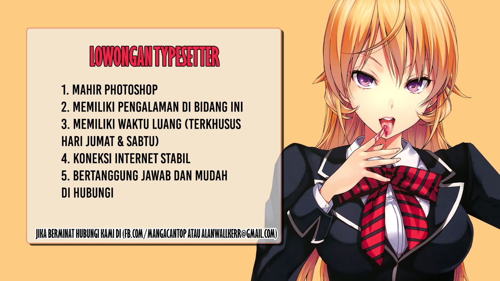 Gakkou Gurashi Chapter 20 Gambar 1