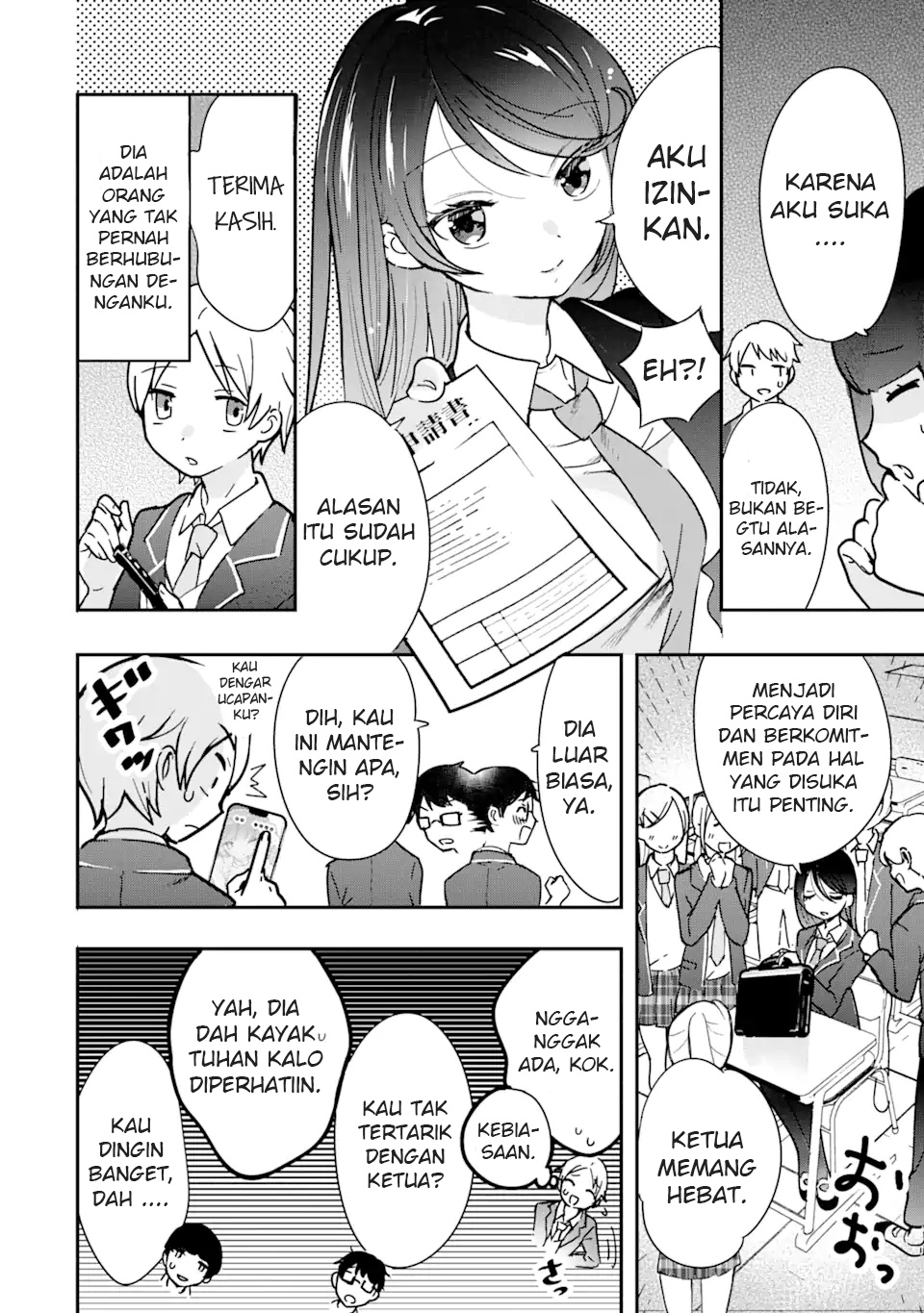 Gakuen 1 no Bishoujo wa x x Eshi no Ore ni Horeteiru!? (The Number 1 Beautiful Girl in the School is in Love With Me, the XXX Artist.) Chapter 01.1 Gambar 7