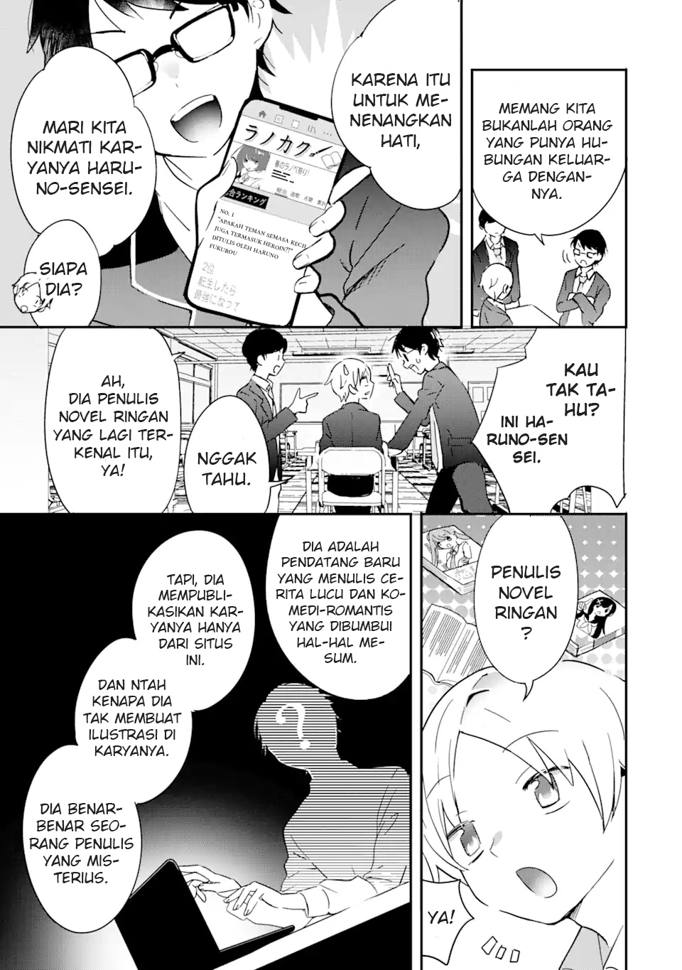 Gakuen 1 no Bishoujo wa x x Eshi no Ore ni Horeteiru!? (The Number 1 Beautiful Girl in the School is in Love With Me, the XXX Artist.) Chapter 01.1 Gambar 8