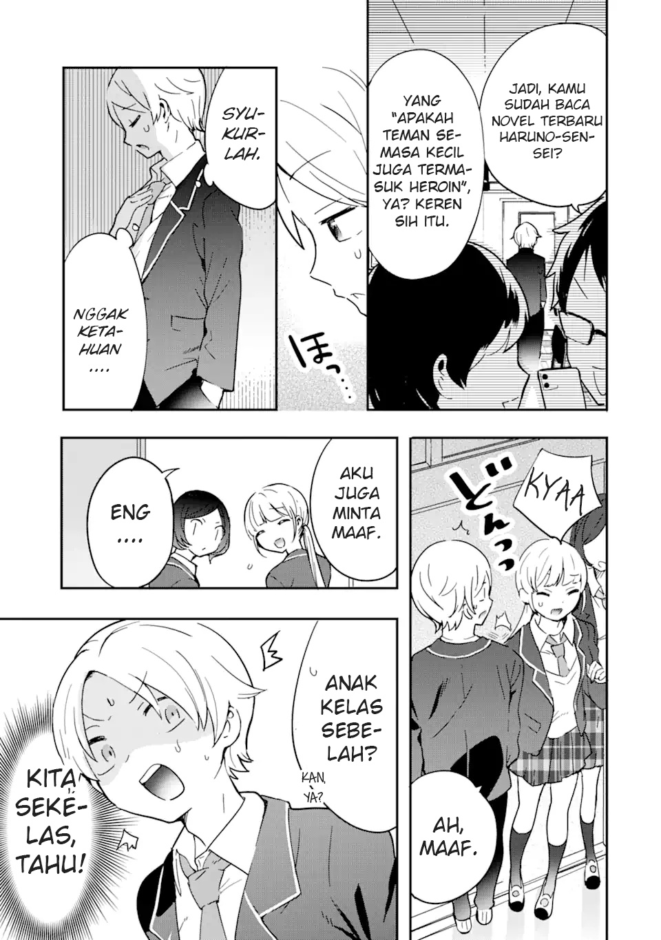 Gakuen 1 no Bishoujo wa x x Eshi no Ore ni Horeteiru!? (The Number 1 Beautiful Girl in the School is in Love With Me, the XXX Artist.) Chapter 01.1 Gambar 10
