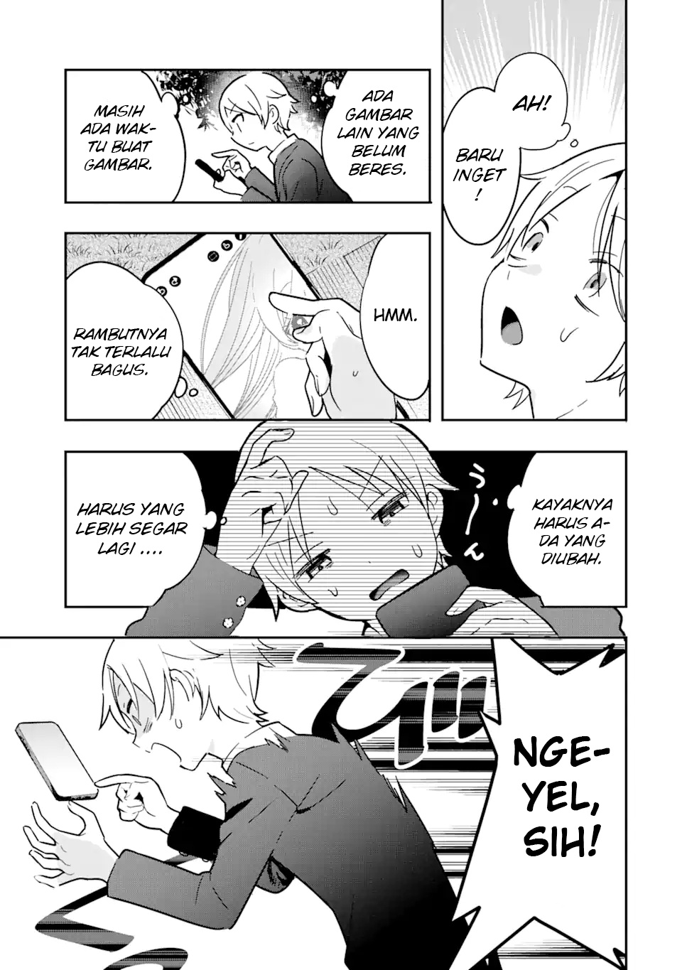 Gakuen 1 no Bishoujo wa x x Eshi no Ore ni Horeteiru!? (The Number 1 Beautiful Girl in the School is in Love With Me, the XXX Artist.) Chapter 01.1 Gambar 16