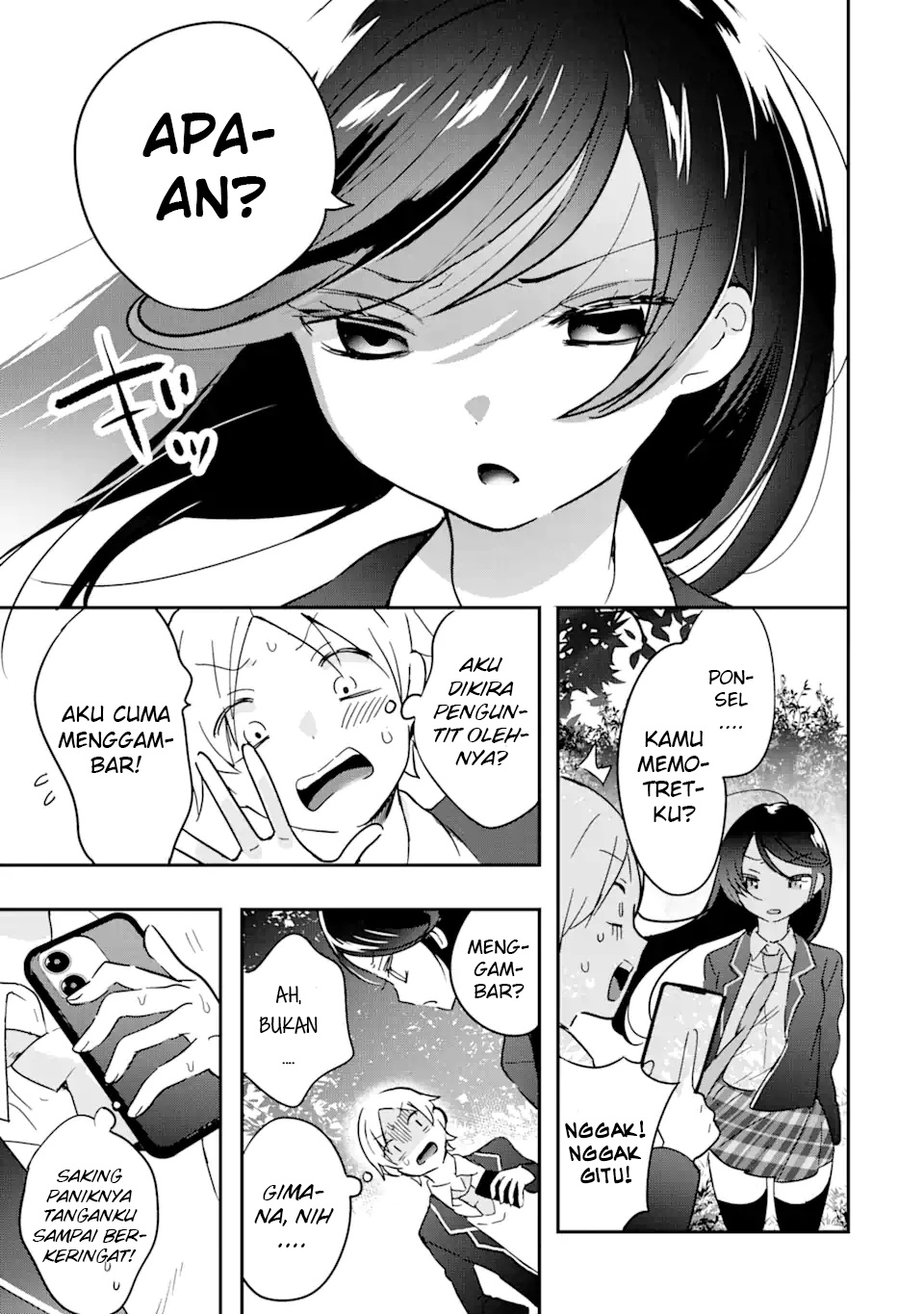 Gakuen 1 no Bishoujo wa x x Eshi no Ore ni Horeteiru!? (The Number 1 Beautiful Girl in the School is in Love With Me, the XXX Artist.) Chapter 01.1 Gambar 20