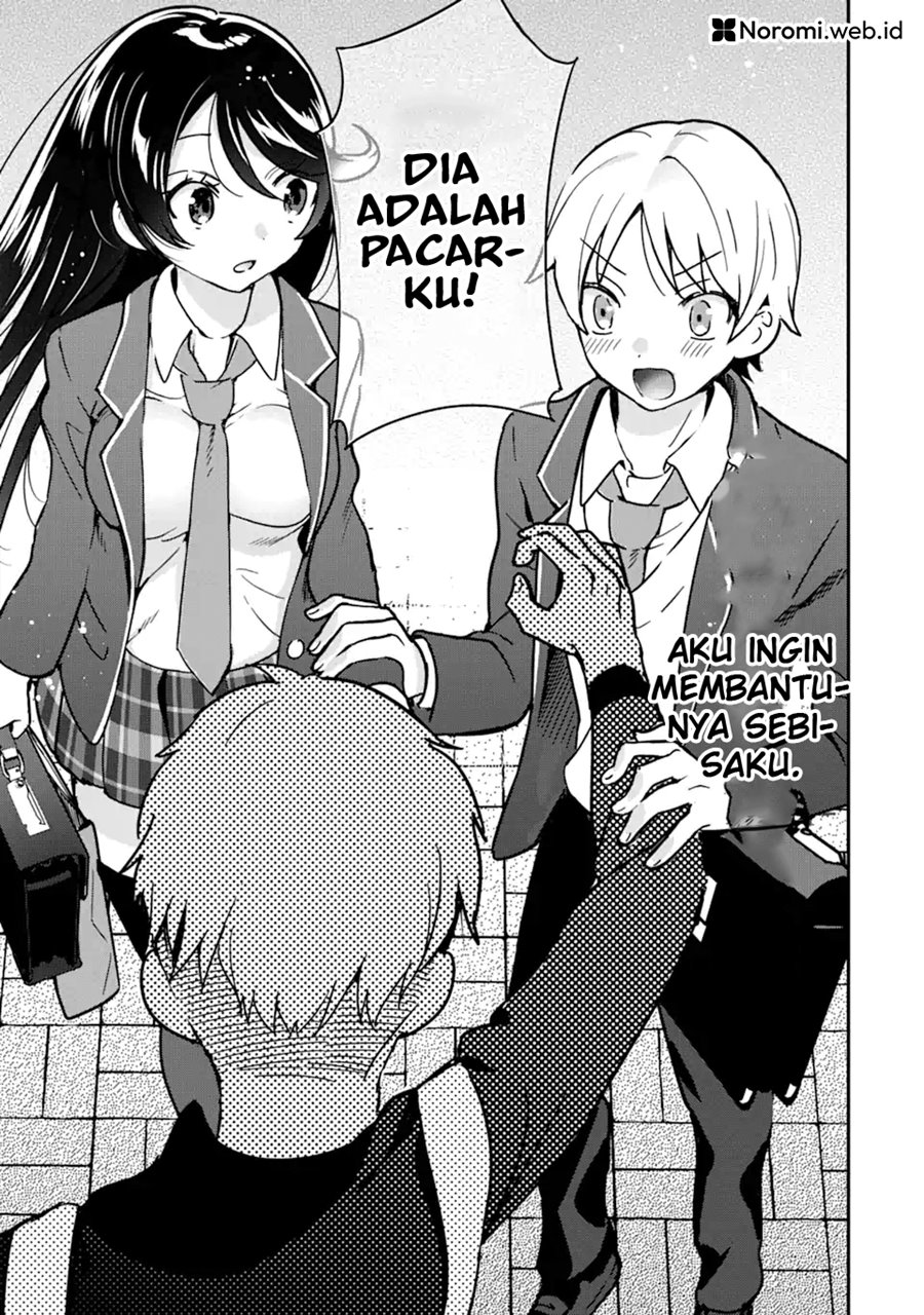Gakuen 1 no Bishoujo wa x x Eshi no Ore ni Horeteiru!? (The Number 1 Beautiful Girl in the School is in Love With Me, the XXX Artist.) Chapter 03.2 Gambar 2