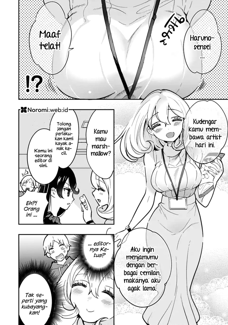 Gakuen 1 no Bishoujo wa x x Eshi no Ore ni Horeteiru!? (The Number 1 Beautiful Girl in the School is in Love With Me, the XXX Artist.) Chapter 04.1 Gambar 6