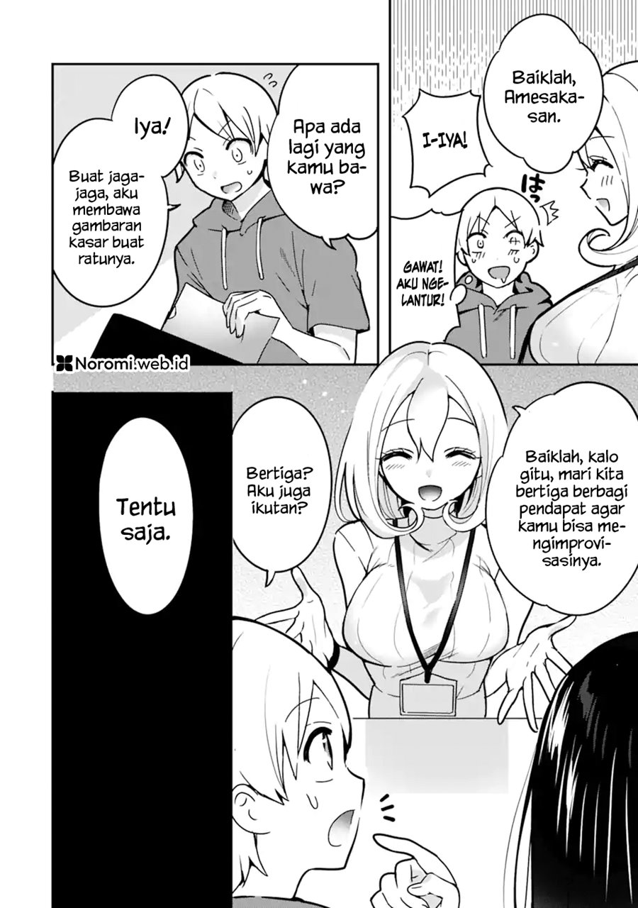 Gakuen 1 no Bishoujo wa x x Eshi no Ore ni Horeteiru!? (The Number 1 Beautiful Girl in the School is in Love With Me, the XXX Artist.) Chapter 04.1 Gambar 10