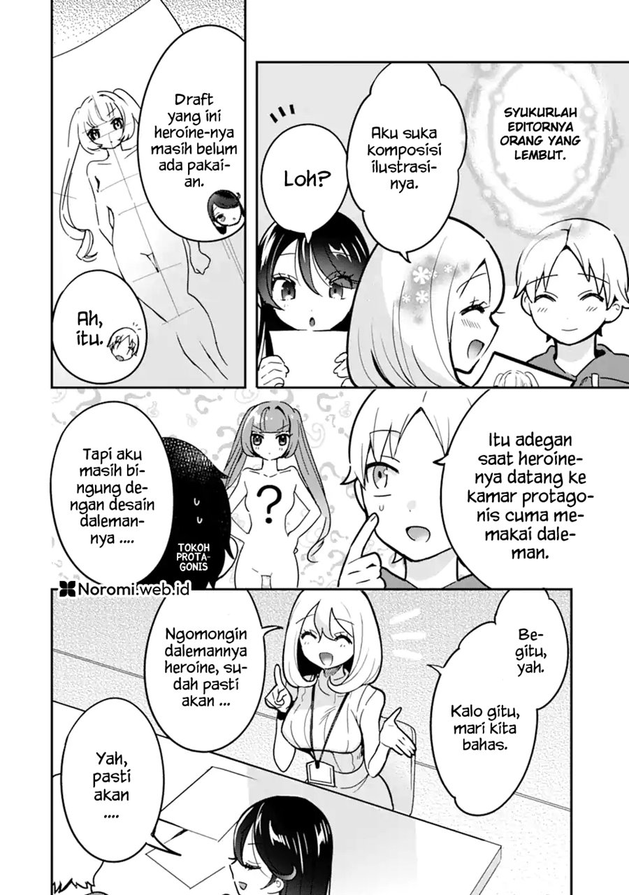 Gakuen 1 no Bishoujo wa x x Eshi no Ore ni Horeteiru!? (The Number 1 Beautiful Girl in the School is in Love With Me, the XXX Artist.) Chapter 04.1 Gambar 12