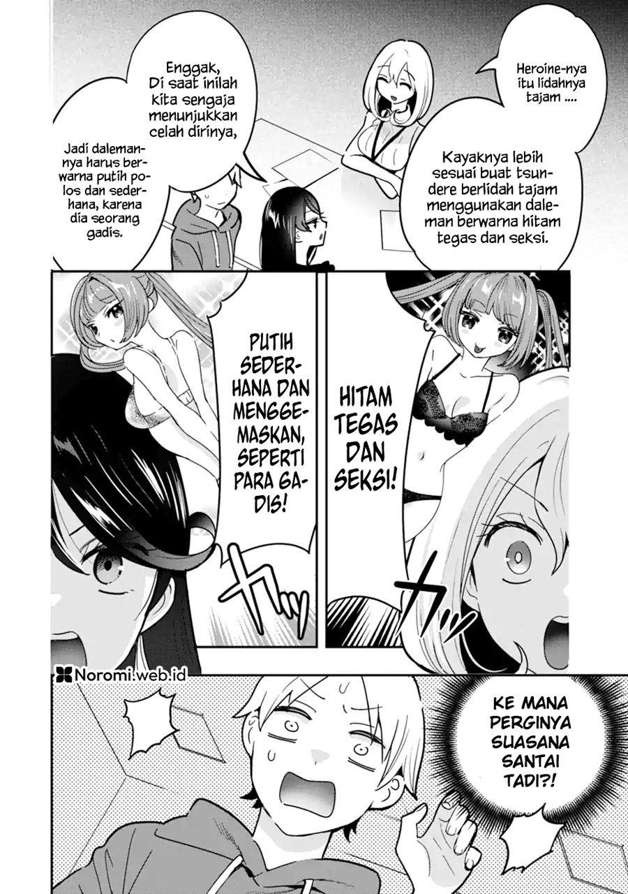 Gakuen 1 no Bishoujo wa x x Eshi no Ore ni Horeteiru!? (The Number 1 Beautiful Girl in the School is in Love With Me, the XXX Artist.) Chapter 04.1 Gambar 14