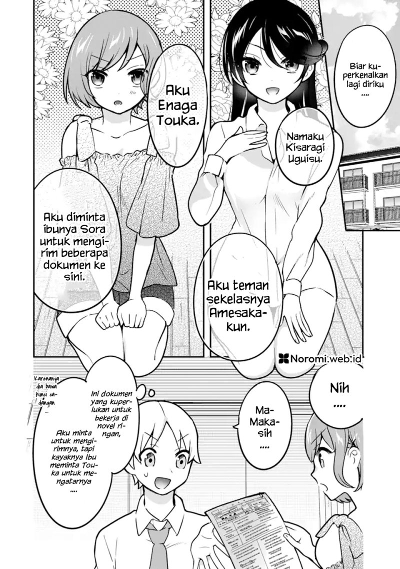 Gakuen 1 no Bishoujo wa x x Eshi no Ore ni Horeteiru!? (The Number 1 Beautiful Girl in the School is in Love With Me, the XXX Artist.) Chapter 06.1 Gambar 4