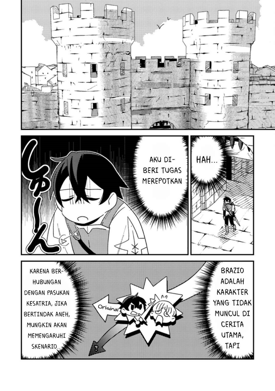 Game Chishiki de Saikyou ni Natta Mob Heishi wa, Shin no Jitsuryoku wo Kakushitai Chapter 02.2 Gambar 5
