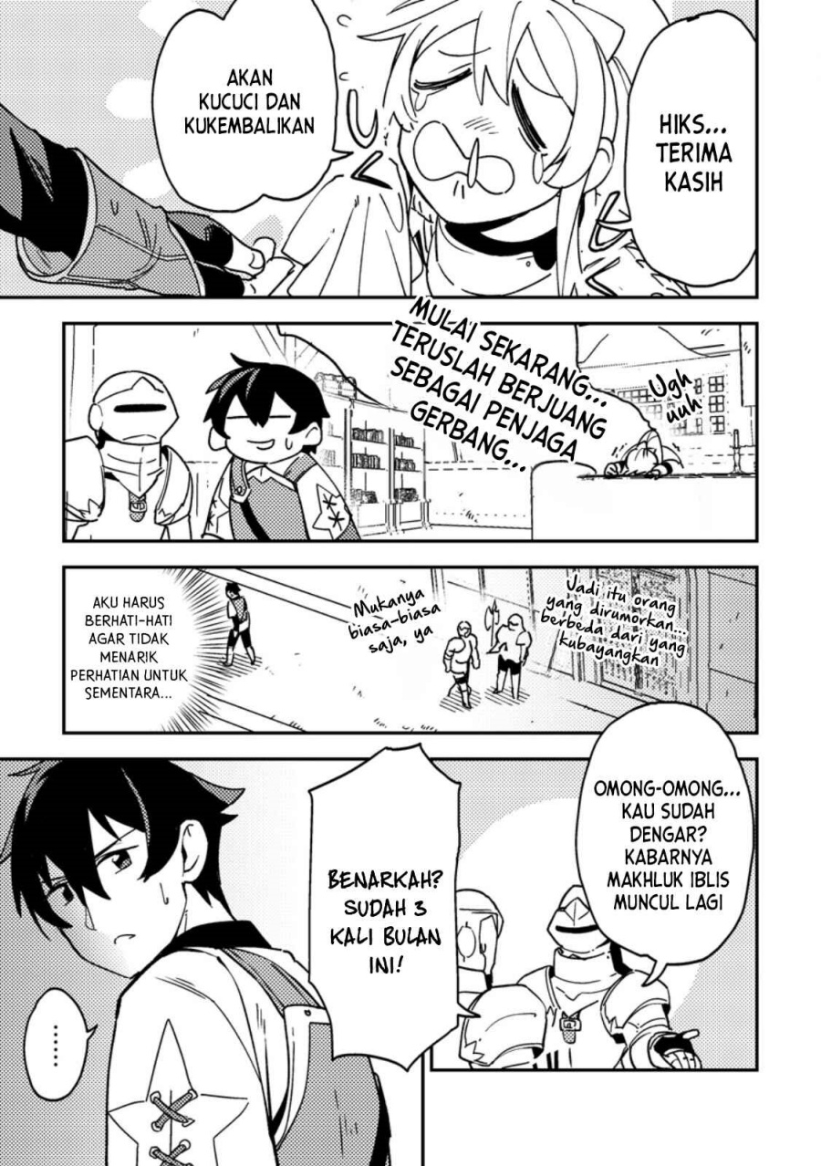 Game Chishiki de Saikyou ni Natta Mob Heishi wa, Shin no Jitsuryoku wo Kakushitai Chapter 04.1 Gambar 5