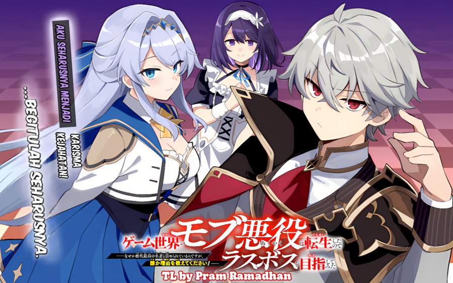 Game Sekai no mobu akuyaku ni tensei shita node Last bos wo mezashite mita Chapter 03.2 Gambar 1