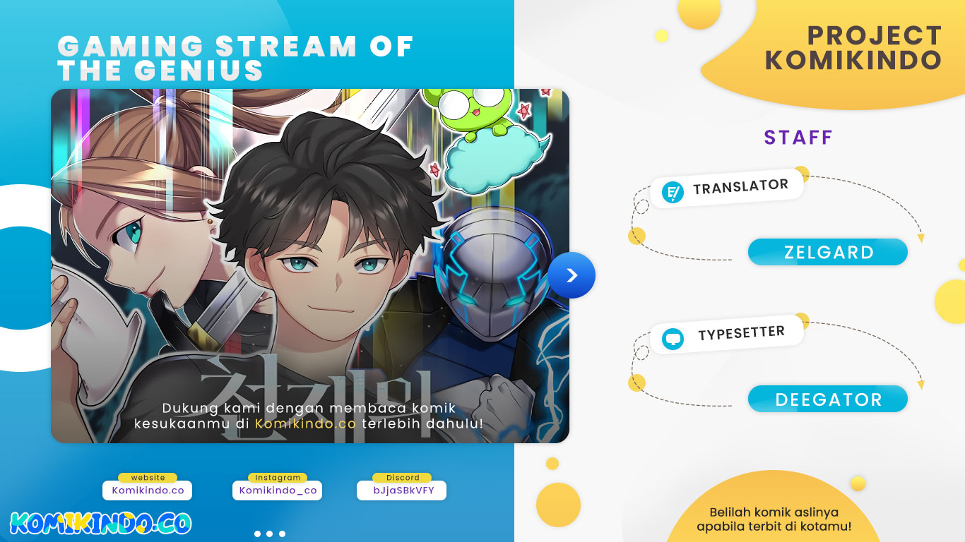Gaming Stream of the Genius Chapter 04 Gambar 1
