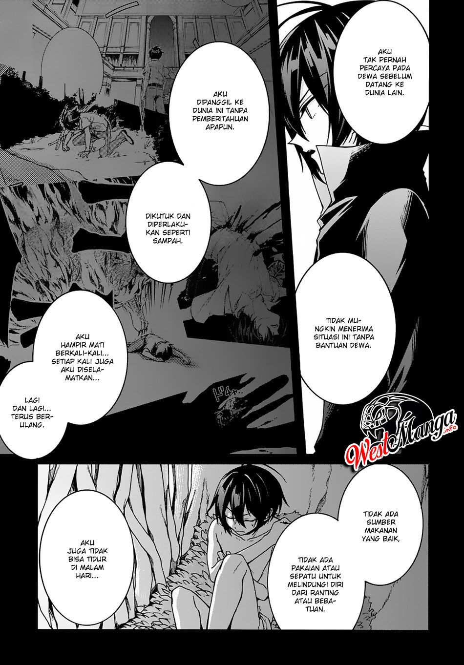 Garbage Brave: Isekai ni Shoukan Sare Suterareta Yuusha no Fukushuu Monogatari Chapter 03 Gambar 7