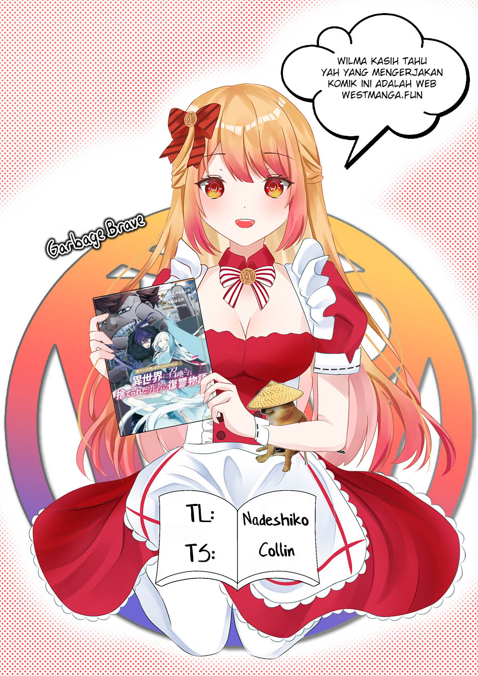 Garbage Brave: Isekai ni Shoukan Sare Suterareta Yuusha no Fukushuu Monogatari Chapter 44.2 Gambar 1